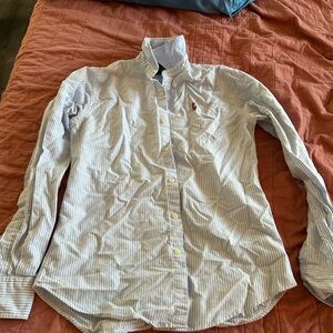 Worn with minimal damage Ralph Lauren button up